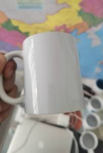 Tazza da Caffè in Ceramica 11Oz con Vassoio, Personalizzabile con Sublimazione Interna Colorata, Stile Americano - Product Image 2