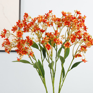 Flores Artificiales de Dafne Qihao de 72 cm de Altura, Simulación de Seda Plástica, Decoración para Bodas y Hogar - Product Image 4