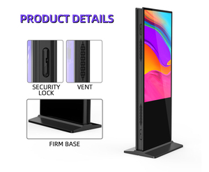 คลังสินค้ายุโรปและอเมริกาเหนือพร้อมส่ง จัดส่งรวดเร็ว จอแสดงผลดิจิตอล LCD สำหรับโฆษณาในอาคาร ขนาด 32-86 นิ้ว - Product Image 6