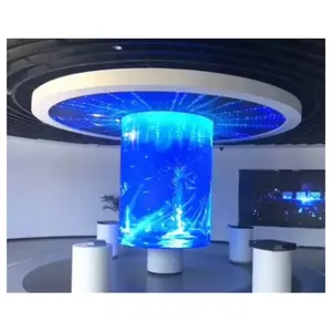 Shenzhen Mds Сферический светодиодный дисплей P2 P2.5 P3 P4 внутренняя Сфера светодиодный дисплей гибкий полноцветный внутренний шар Сфера 3D светодиодный экран