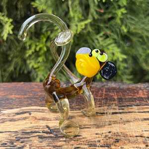 New Handmade High Borosilicate Murano Glass Folk Art Angel Feng Shui <b>Easter</b> <b>Book</b> Giraffe Animal Art 3D Form Tiny Glass Glass - Product Image 6