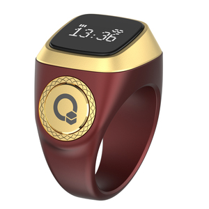 Anillo Inteligente Zikir en Oferta, Contador de Plástico Musulmán Tasbih, Reloj Despertador con Azan y Amanecer, Anillos Inteligentes Zikir con Temporizador para Hombre <span class=keywords><strong>E01</strong></span> - Product Image 2