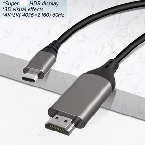 Macho y 4K 60Hz teléfono móvil a tv cable usb-c a micro usb-hdtv y reflejo de pantalla cable - Product Image 3