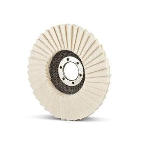 Disques à lamelles Fervi 125 mm pour le ponçage du métal et du bois - Product Image 1