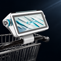 Nouveauté : chariot intelligent pour hypermarchés et centres commerciaux avec capteur de vision IA et prise en charge du paiement NFC