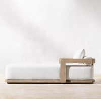 Chaise longue de jardin personnalisée pour patio, hôtel, plage, chaise longue de loisirs en plein air, chaise longue en teck pour piscine