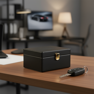 Caja Faraday para Bloquear Señales de Llaves de Auto, Metálica, Portátil, Accesorio de Seguridad Electrónica para Autos - Product Image 2