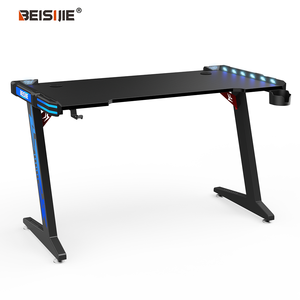 Nuevo DISEÑO <span class=keywords><strong>DE</strong></span> Beisijie Z-Frame Metal Durable <span class=keywords><strong>Precio</strong></span> al por mayor más barato para PC <span class=keywords><strong>Gamer</strong></span> Usado RGB Gaming Table Azul - Product Image 1