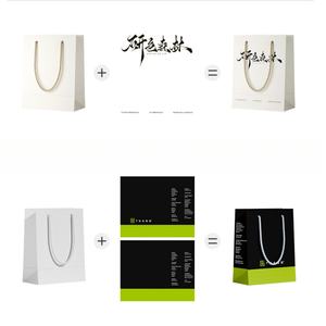 Baoren 2025 New <b>Christmas</b> Gift Bags Handle Paper Bags with <b>Ribbons</b> <b>Christmas</b> Eve Gift Pouches Candy Apple Creative Packaging Bag - Product Image 6