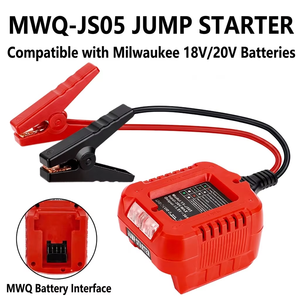 Arrancador de Coche de 13.5V 30A QC3.0 30W DC para Batería de Iones de Litio DCB200 con Abrazaderas para Cables de Arranque - Product Image 3