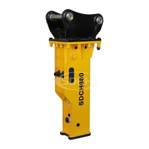 مطرقة هيدروليكية صامتة لتكسير الصخور لـ CAT306 وPC60-8 وZX60-5A وSY60C وXE60D - Product Image 4