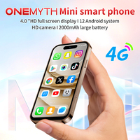 Nuevo Teléfono Celular SOYES M17 Pro de 4 Pulgadas, 3 GB de RAM, 64 GB de ROM, Android 12, Doble SIM, LTE, Mini Teléfono Inteligente 4G con Play Store