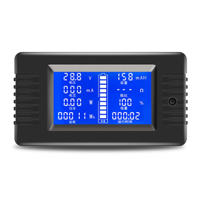 PZEM-015 USB Kỹ thuật số vôn kế công suất điện màn hình <span class=keywords><strong>LCD</strong></span> hiển thị xe Pin điện áp Meter coulometer 100a-500a 2M USB 120V - Product Image 6