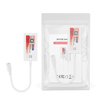 Contrôleur LED RGB PWM intelligent 3 canaux 5-24 V CC SP318E avec contrôle via l'application BanlanX, capteur audio, portée sans fil de 30 m, garantie de 3 ans, facile à utiliser