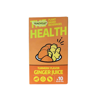 OEM 10 ml par sachet de boisson liquide au curcuma et au gingembre de l'usine chinoise