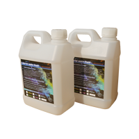 Liquide de fumée colorée à effet spécial durable de 2 L, huile de fumée liquide pour machine à fumée colorée de scène
