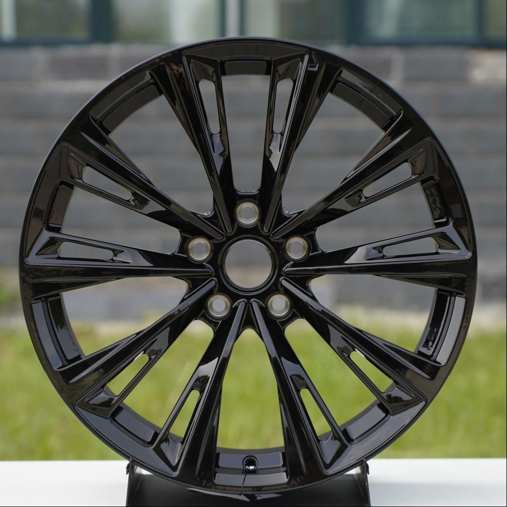 Forged Performance Deep-Dish Concave Piano Black Wheels 20-22" | Custom Fitment for Coupe & Sports Car forged aluminum wheel