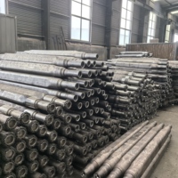 Bras de suspension pour remorque à 5 essieux, essieu de remorque rond plein, 1 jeu d'essieux, essieu de remorque 5 essieux 16 tonnes pour marchandises légères