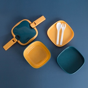 Icen B31 <span class=keywords><strong>2025</strong></span> Hộp cơm Hai Lớp Thời trang mới nhất cho trẻ em hộp đựng thức ăn dành cho người lớn cho nhân viên văn phòng trường học để mang theo - Product Image 4