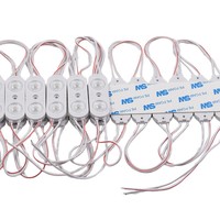 Haute puissance 2W 12v 2 leds modulo module de signe extérieur smd 2835 boîte à lumière injection led modules pour panneau de lettre de signe