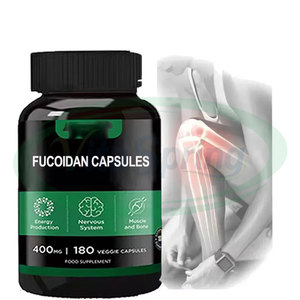 VitaSpring Capsules d'extrait de <span class=keywords><strong>Fucoidan</strong></span> organique OEM Suppléments à base de plantes 500mg/60 capsules Capsules de <span class=keywords><strong>Fucoidan</strong></span> - Product Image 1
