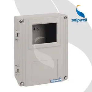 Saipwell Outdoor Industrie IP66 benutzerdefinierte Aluminium-Schachteln gestanzte Aluminium-Wasserdichte Schachtel mit Fenster