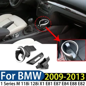 StarNav สำหรับรถยนต์ซีรีส์ 1 รุ่น M 118i 128i X1 E81 E87 E84 E88 E82 ปี 2009-2013 ชุดอุปกรณ์ยึดโทรศัพท์และแก้วน้ำแบบหนีบด้านหน้าสำหรับรถยนต์รุ่นใหม่ - Product Image 1