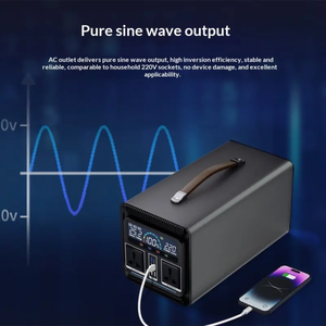 <b>Solar</b> <b>Charging</b> 600W-2000W Portable Power Station With Battery <b>Solar</b> Generator for Camping/Home Backup Emergency ES05 High Capaci - Product Image 5