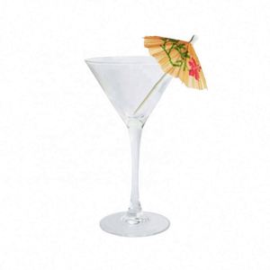 Logo Printed Custom Durable Rubber Cocktail <b>Umbrellas</b> with Silk Screen Printing for Promotional Use - Product Image 2