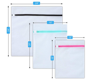 Sac de rangement de voyage en gros pour maquillage, sac à linge en filet pour vêtements délicats et sous-vêtements - Product Image 2