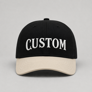 Gorra de Béisbol Clásica Unisex de Moda Urbana Negra con Logotipo Bordado Personalizado de Algodón Lavado Vintage al por Mayor - Product Image 5