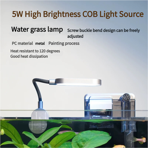 Réservoir de poissons de bureau de taille personnalisée ensemble complet avec éclairage et filtre accessoires <span class=keywords><strong>Aquarium</strong></span> en verre ultra blanc - Product Image 3