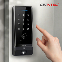Système de contrôle d'accès CT9 Cloud TCP IP WiFi avec clavier tactile, lecteur Mifare RFID, capteur rapide NFC BLE, scanner d'identification mobile ID QR, OEM ODM