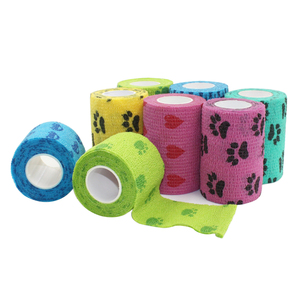 Veterinario mascota Animal médica al por mayor elasticidad cohesivo vendaje deporte cinta - Product Image 6