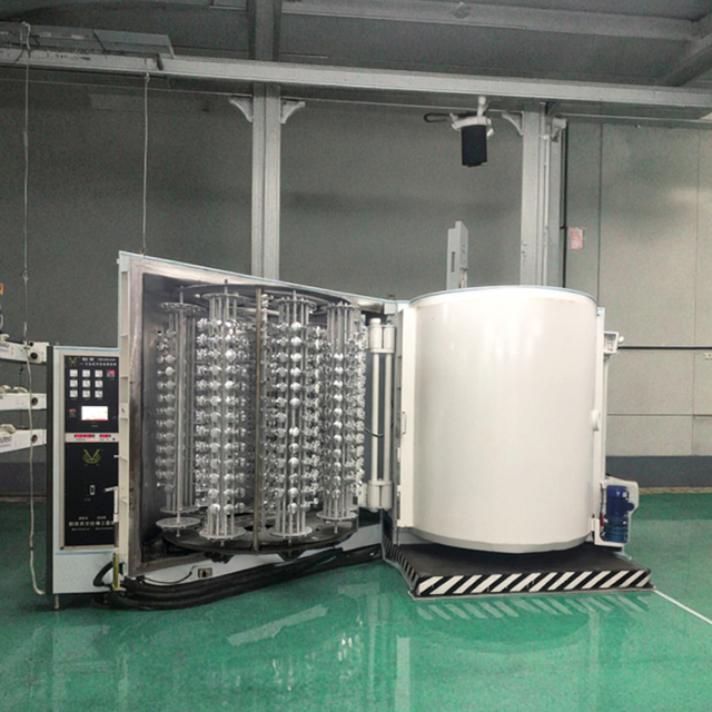 Aluminum Film Deposition Low Cost PVD Plating Equipment Vacuum Evaporation Mirror Making Painting Equipment Automatic PLC