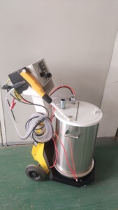 Vente flash : Revêtement en poudre électrostatique pour métaux / <span class=keywords><strong>Pistolet</strong></span> de pulvérisation manuel / Seau à poudre expérimental à suspension - Product Image 2