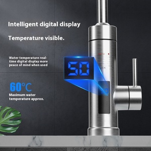 <span class=keywords><strong>Robinet</strong></span> électrique de cuisine domestique moderne Chauffage instantané <span class=keywords><strong>Robinet</strong></span> de salle de bain à affichage numérique <span class=keywords><strong>pour</strong></span> le commerce extérieur transfrontalier <span class=keywords><strong>d</strong></span>'Amazon - Product Image 2