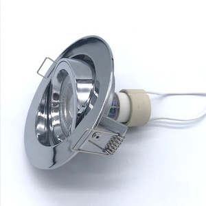 Có thể điều chỉnh 93 Mét Khung Chrome lõm Downlight chủ phụ kiện nhôm GU10 MR16 E27 Spotlight nhà ở lịch thi đấu nhà văn phòng - Product Image 4