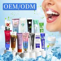Dentifrice blanchissant en gros à 10 % d'hydroxyapatite nano, saveur menthe, haute fonction nettoyante pour usage domestique, rafraîchit l'hygiène buccale