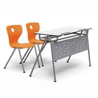 Meubles de classe scolaire, chaises et tables, ensemble bureau et chaise pour étudiants