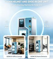 Distributeur automatique de nettoyage de casques et de chaussures en libre-service, équipement commercial de lavage de casques et de chaussures