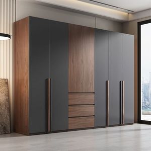 Givanssie thiết kế sang trọng cao cấp đa chức năng tủ quần áo phòng ngủ tiết kiệm không gian Modular công suất lớn tủ - Product Image 2