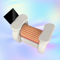Appareil de massage multifonctionnel pour le corps, amincissant, raffermissant, drainage lymphatique, détoxifiant, réduction de la cellulite, rouleaux 360° pour les pieds
