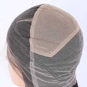 100% perucas completas do laço do cabelo remy do Virgin humano perucas retas naturais do laço suíço transparente do cabelo humano
