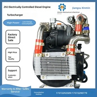 Moteur diesel multicylindre refroidi par air 292FZD, générateur turbo haute vitesse, pompe électrique de surpression, vilebrequin 18kW/21kW 3000/3600