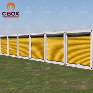 Cbox Garaje Prefabricado Pequeño de Una Planta, Cuarto de Almacenamiento Modular, Estacionamiento Desmontable para Autos, Casa Contenedor Portátil - Product Image 2