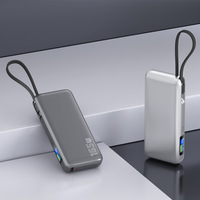 Nouveau produit 2026 – Batterie externe portable PD130W 20000mAh avec câble intégré pour la recharge de montres et ordinateurs portables