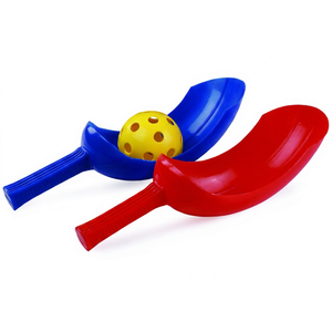 Ensemble de jeu de capture de balles pour enfants personnalisable en couleur, raquette en plastique, jouet éducatif d'extérieur - Product Image 1