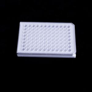 Alpha Plus Laboratório Suprimentos Plástico Descartável 96-well Plano Fundo Claro TC Placas De Cultura De Células Brancas Tratadas - Product Image 1