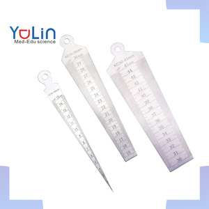 Kit de jauge professionnel, mesure précise en acier inoxydable, calibrage d'angle, inspection, outil de mesure métrique et impérial - Product Image 1